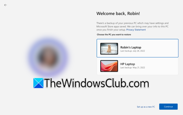 Windows settings backup Windows settings backup